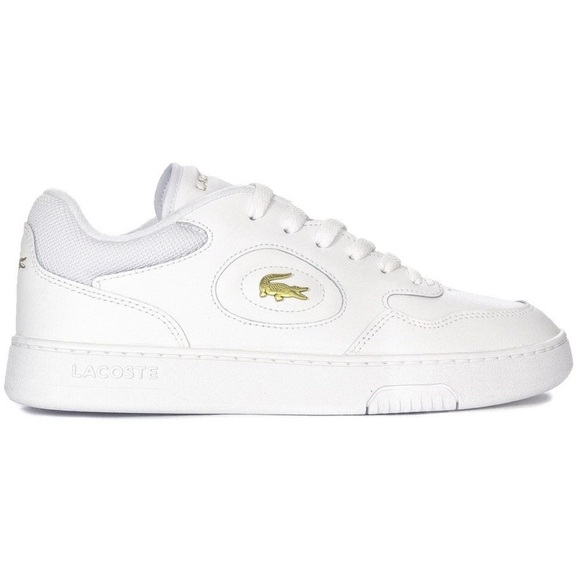 Brand New leather women Lacoste Sneakers β Size 8.5 with original box ! - Picture 3 of 11